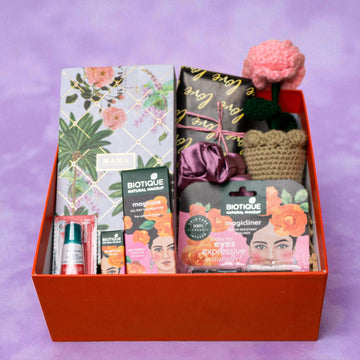 Sister's Rakhi Pamper Kit - "Glam & Glow