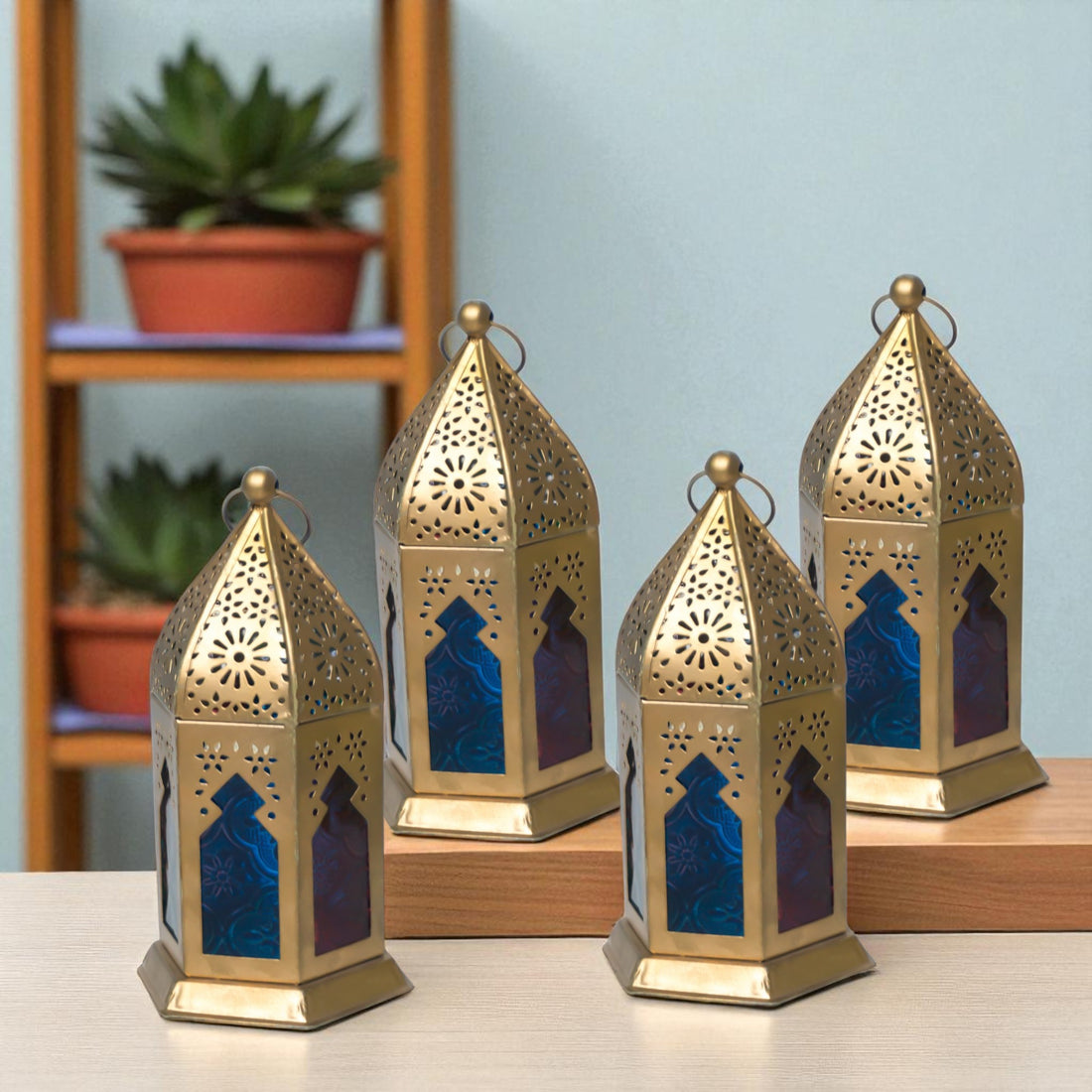 Gold Moroccan Lantern