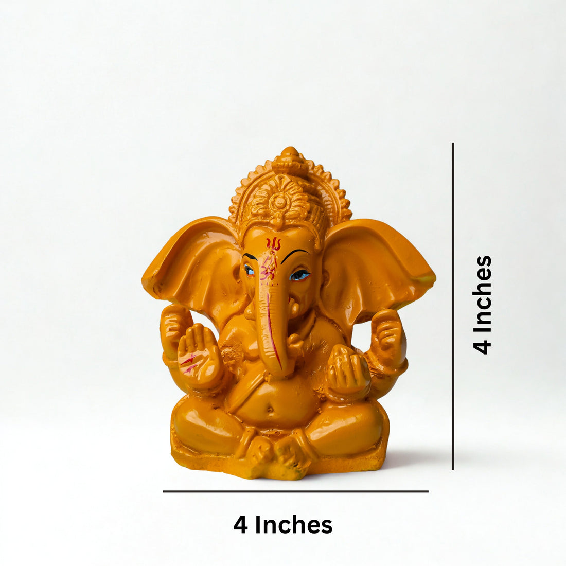Golden Yellow Lord Ganesha Showpiece