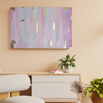 Abstract Gold Leaf