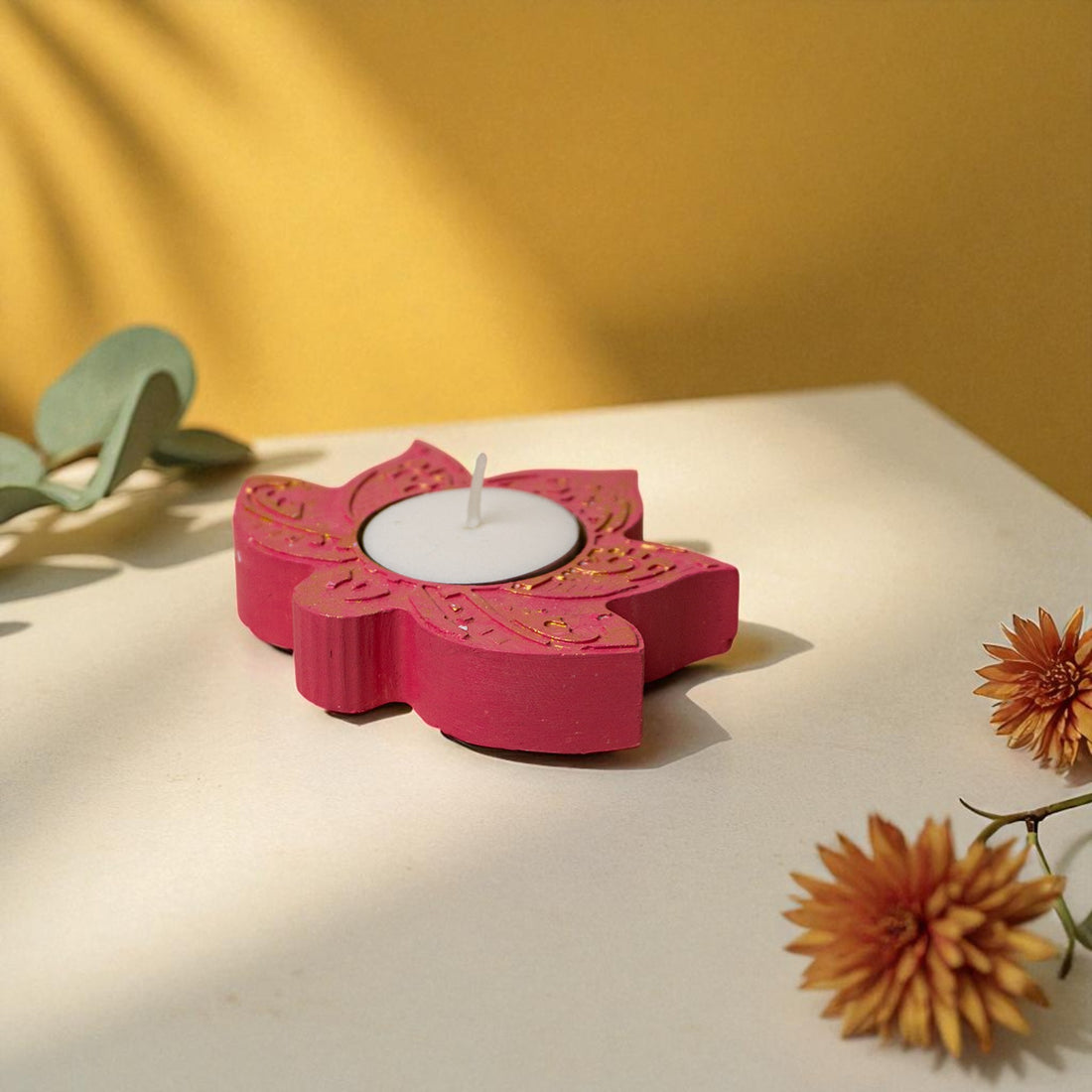 Lotus Bloom T- Light Holder