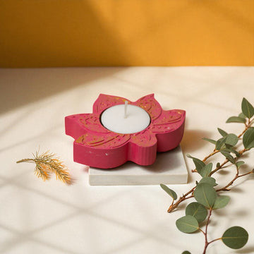 Lotus Bloom T- Light Holder