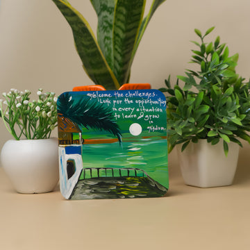 Sea view Hand-Painted fridge Magnets