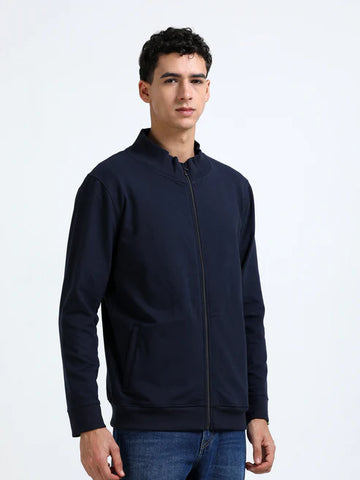 Sustainable Highneck Zipper Jacket
