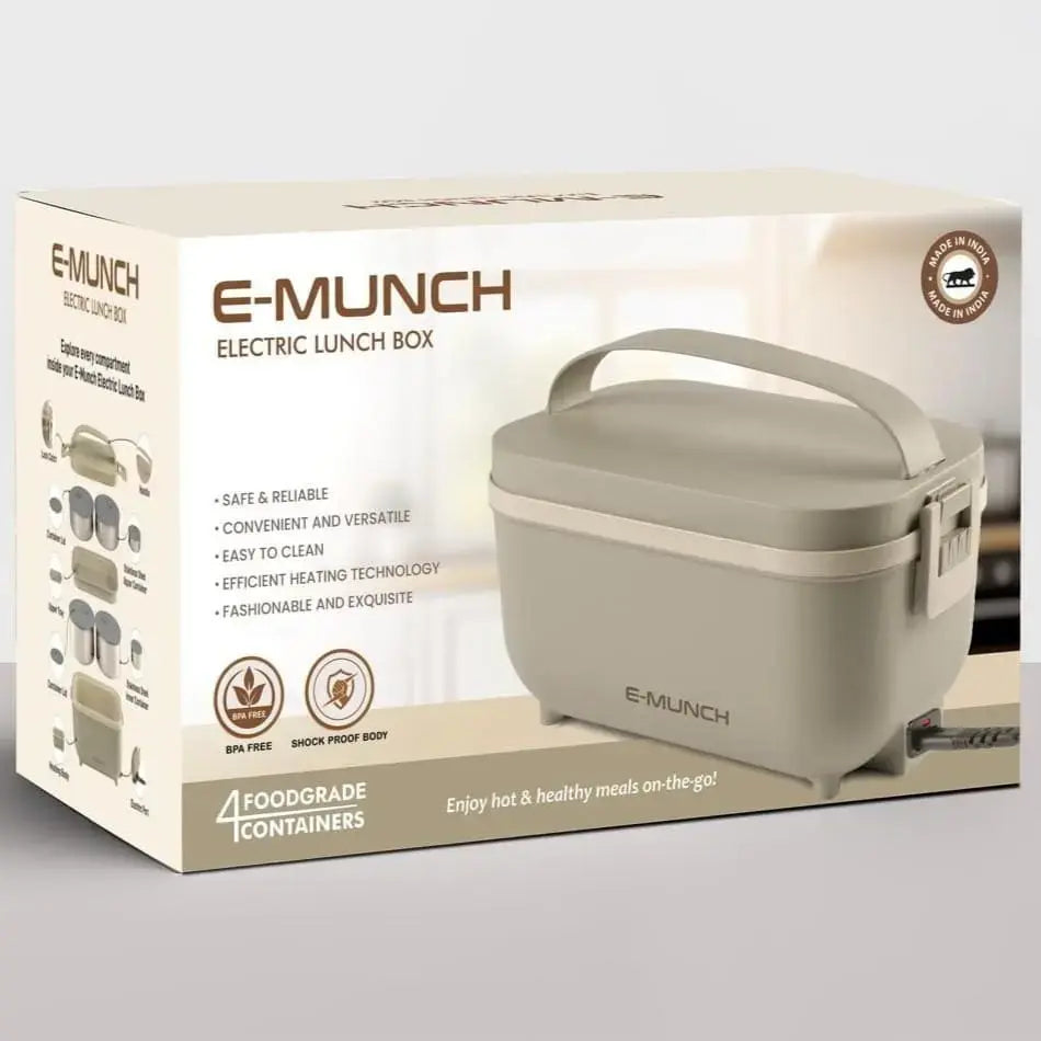 Buy E-Munch Electric Lunch Box Online Best Electric Tiffin Box