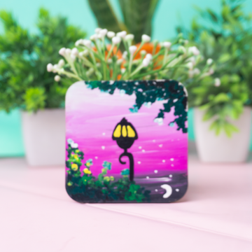 City Lights Memory Hand-Painted fridge Magnets