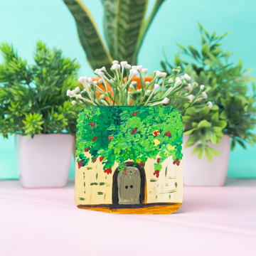 Nature's Embrace Hand-Painted fridge Magnets