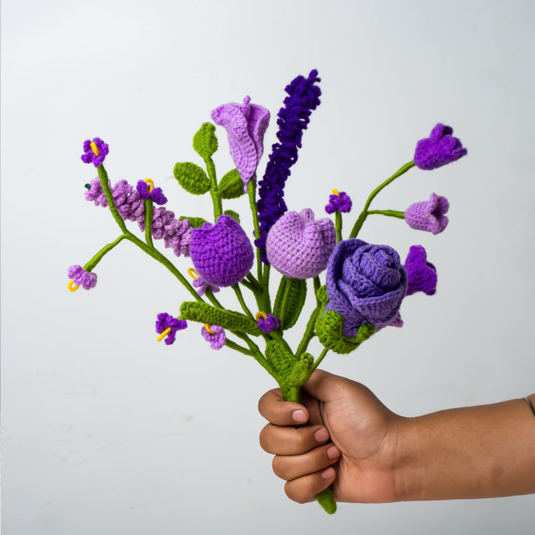 Handmade Crochet Flower Bouquet