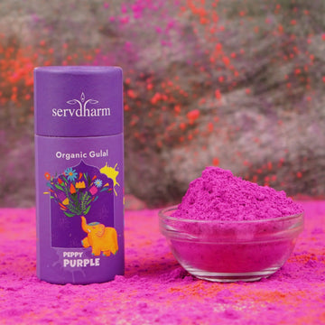 Organic Purple Gulal 100 G