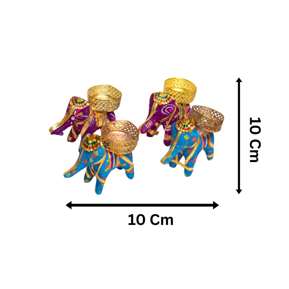 Handmade Elephant  T-Light Holders