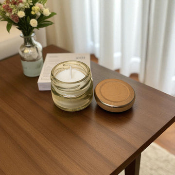 Glass Jar Soy Wax Scented Candle