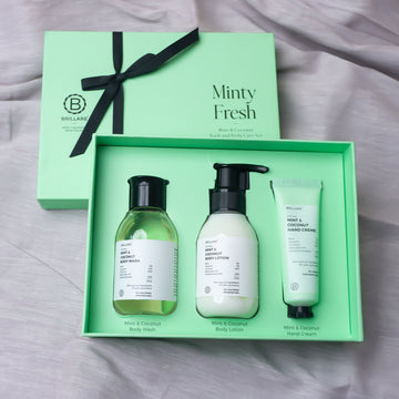 Minty Fresh Bath & Body Care Set