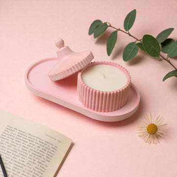 Blush Harmony Candle Set (Set of 2)
