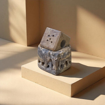 Indian Hampi Stone Incense Holder