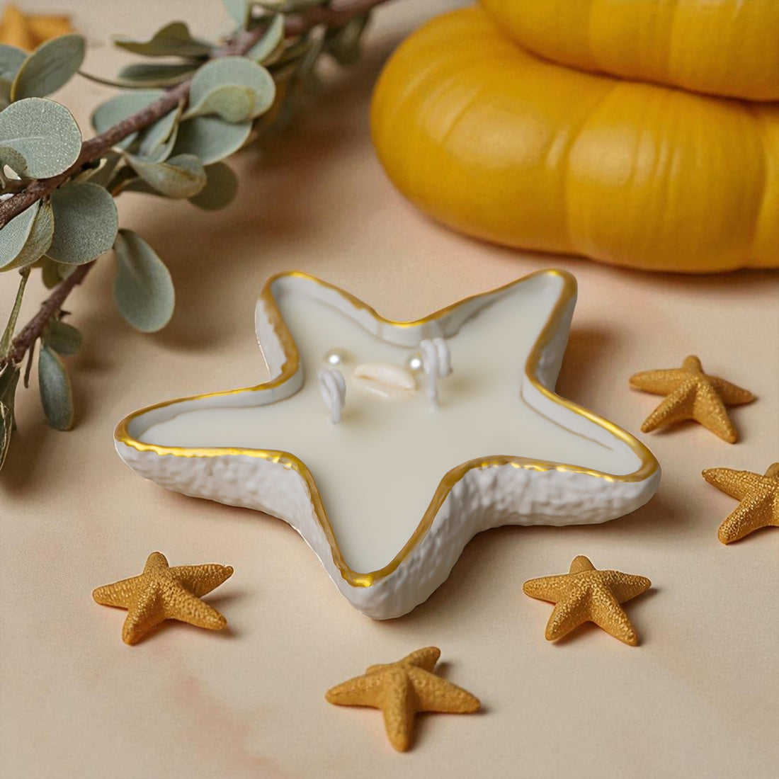 Golden Glow Ceramic Gift (Set of 3)