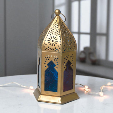 Gold Moroccan Lantern