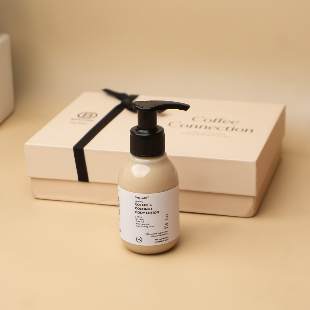 Brillare Coffee & Coconut Bath & Body Care Set (mini pack)