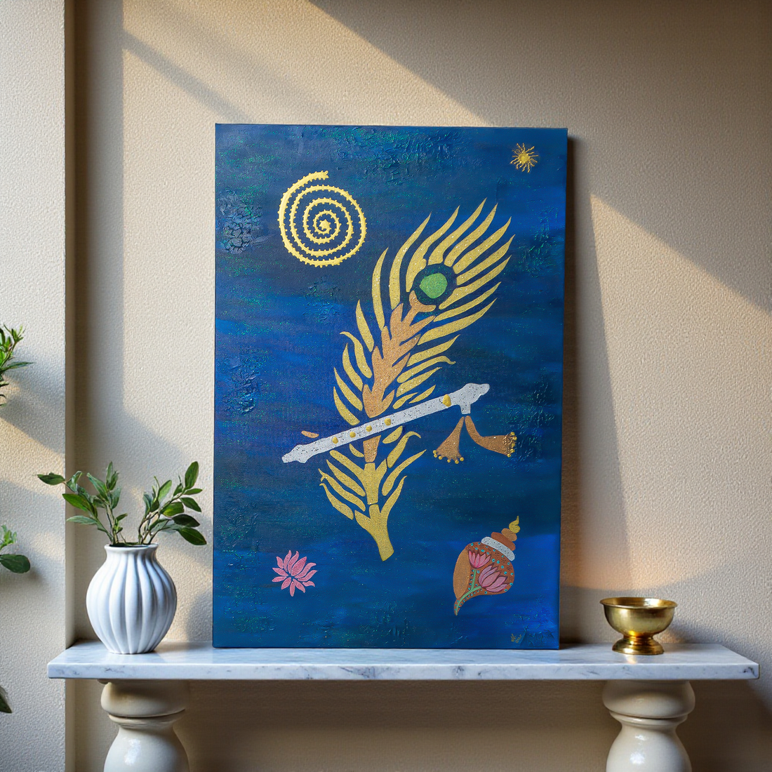 Blue Grace of Krishna