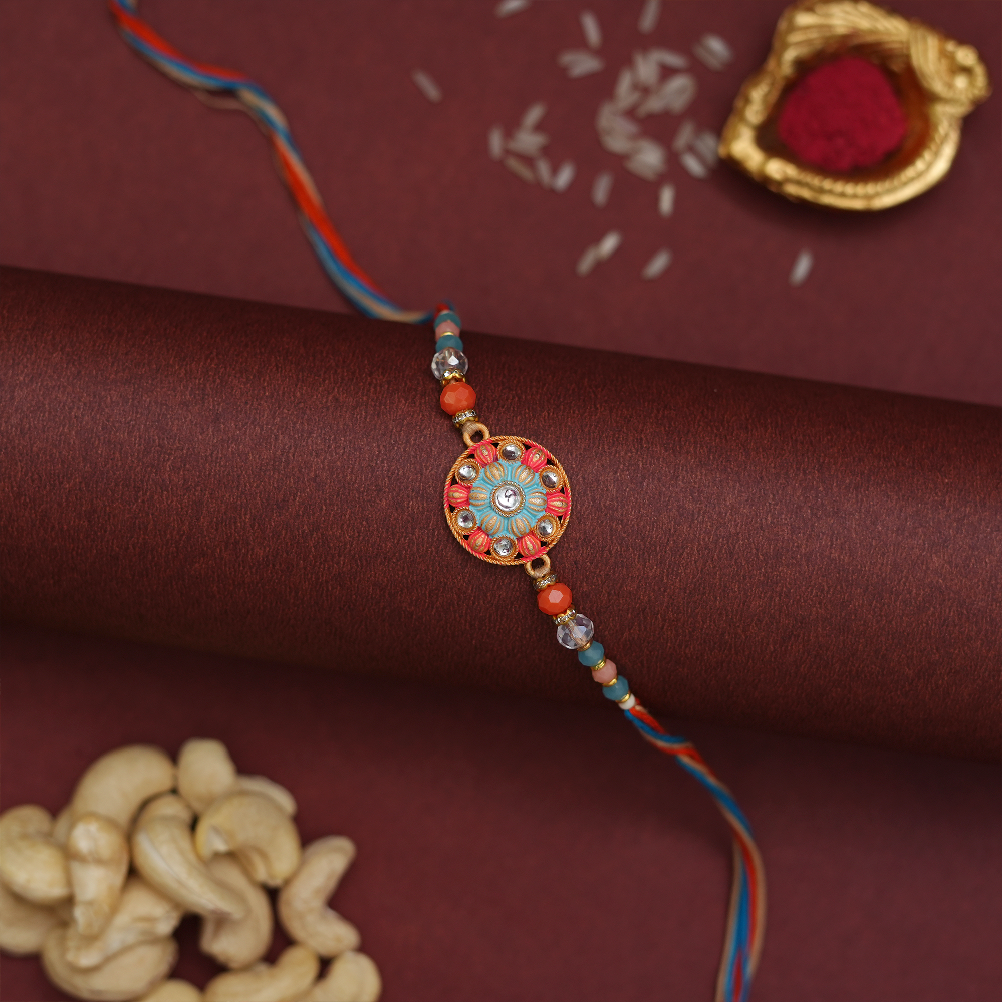 Radiant Stone Rakhi