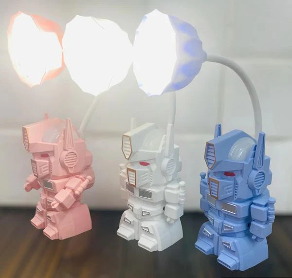 Robot LED Desk Lamp with Built-in Pencil Sharpener