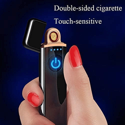 Smart Fingerprint Sensor Lighter with Indicator Light