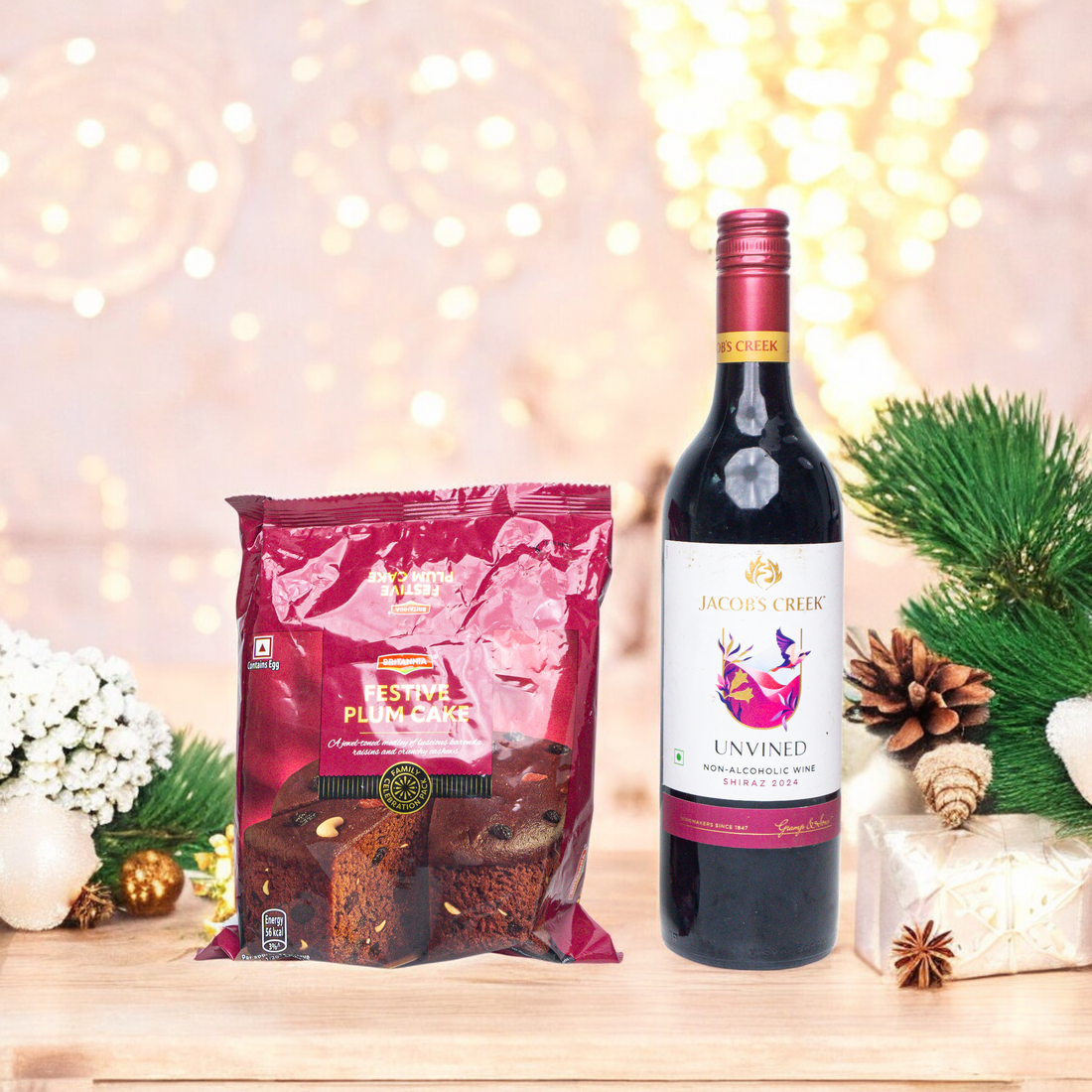 Luxury Christmas Celebration Basket