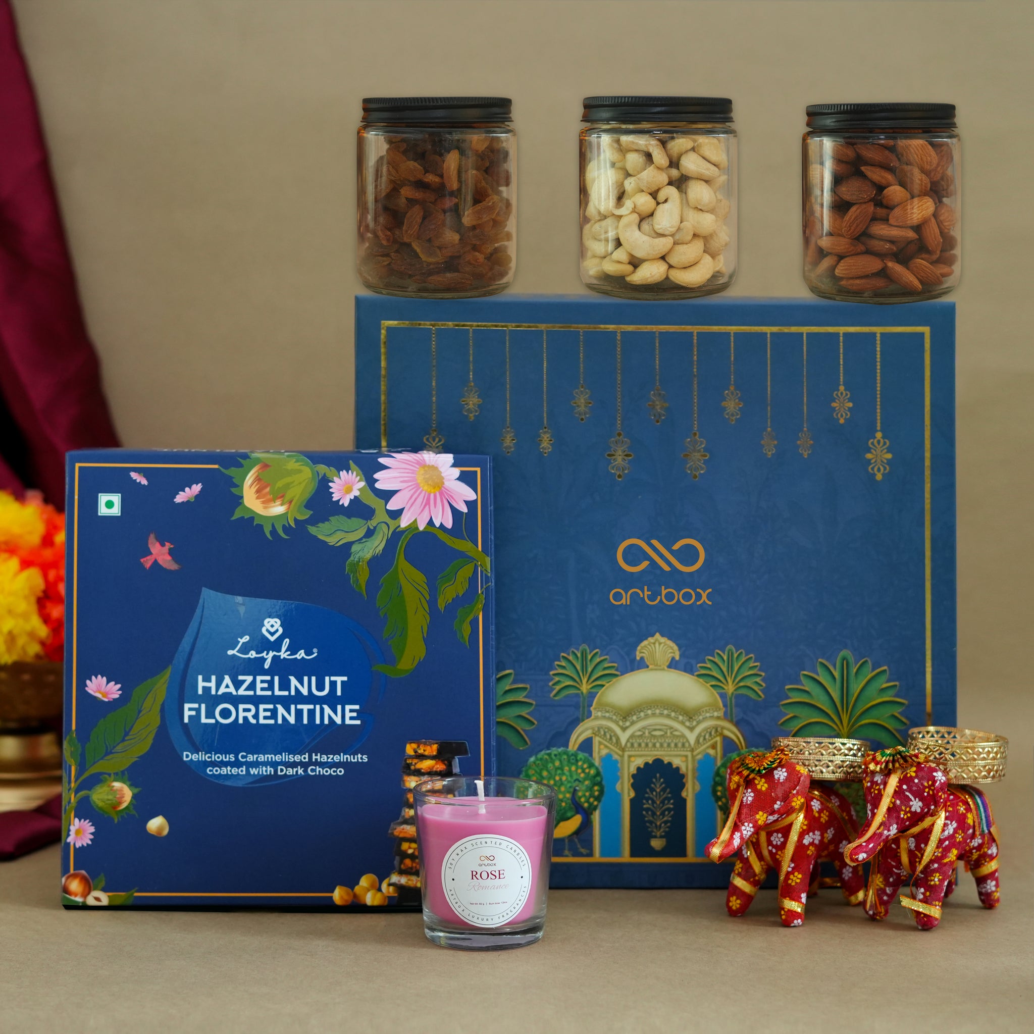 Nuts & Flames Diwali Hamper