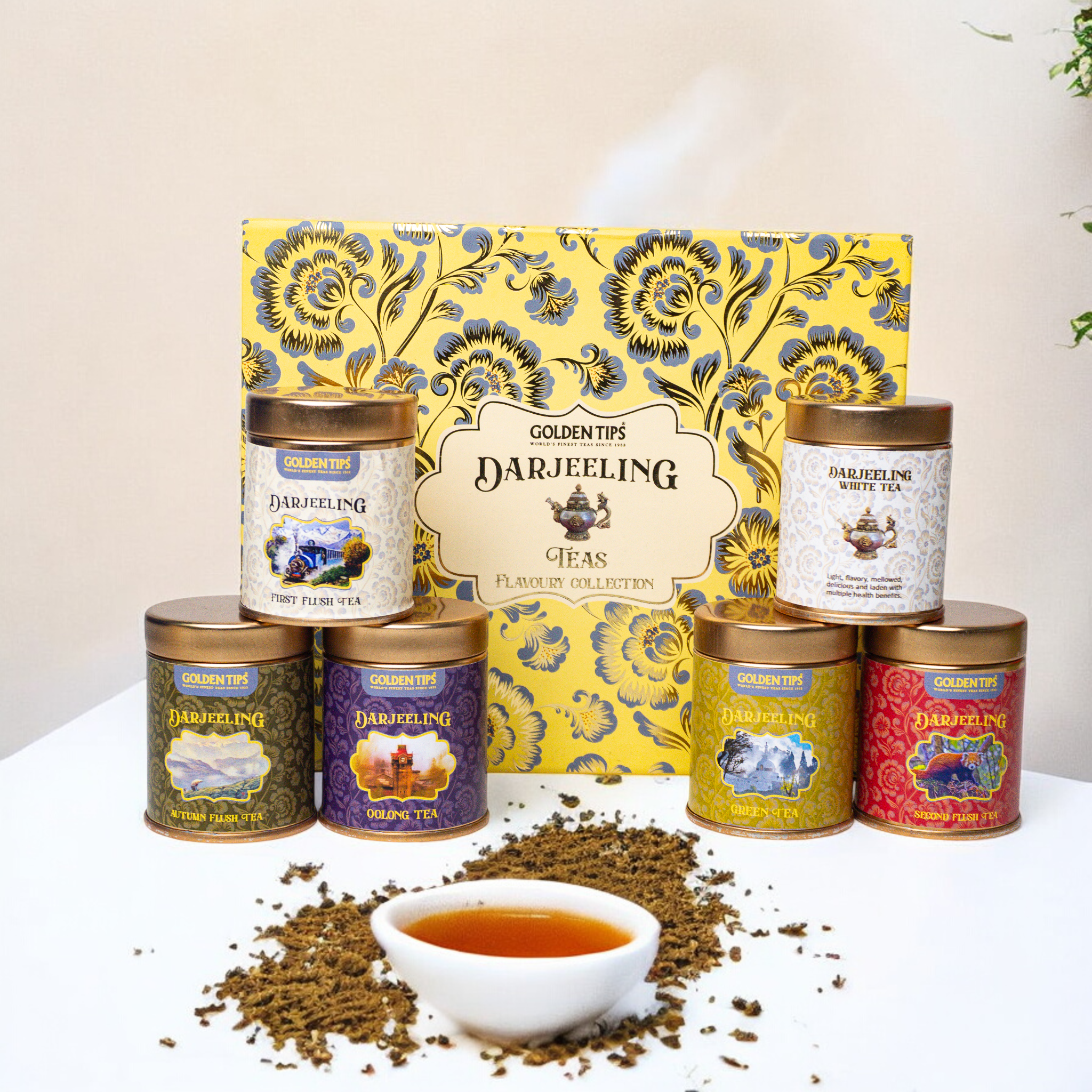 Golden Tips Flavoury Collection Darjeeling Tea Gift Box