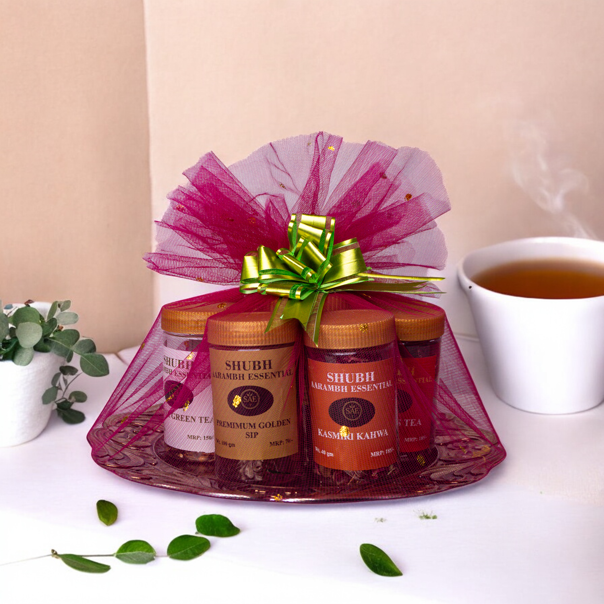 Shubh Aarambh Premium Tea Collection Hamper