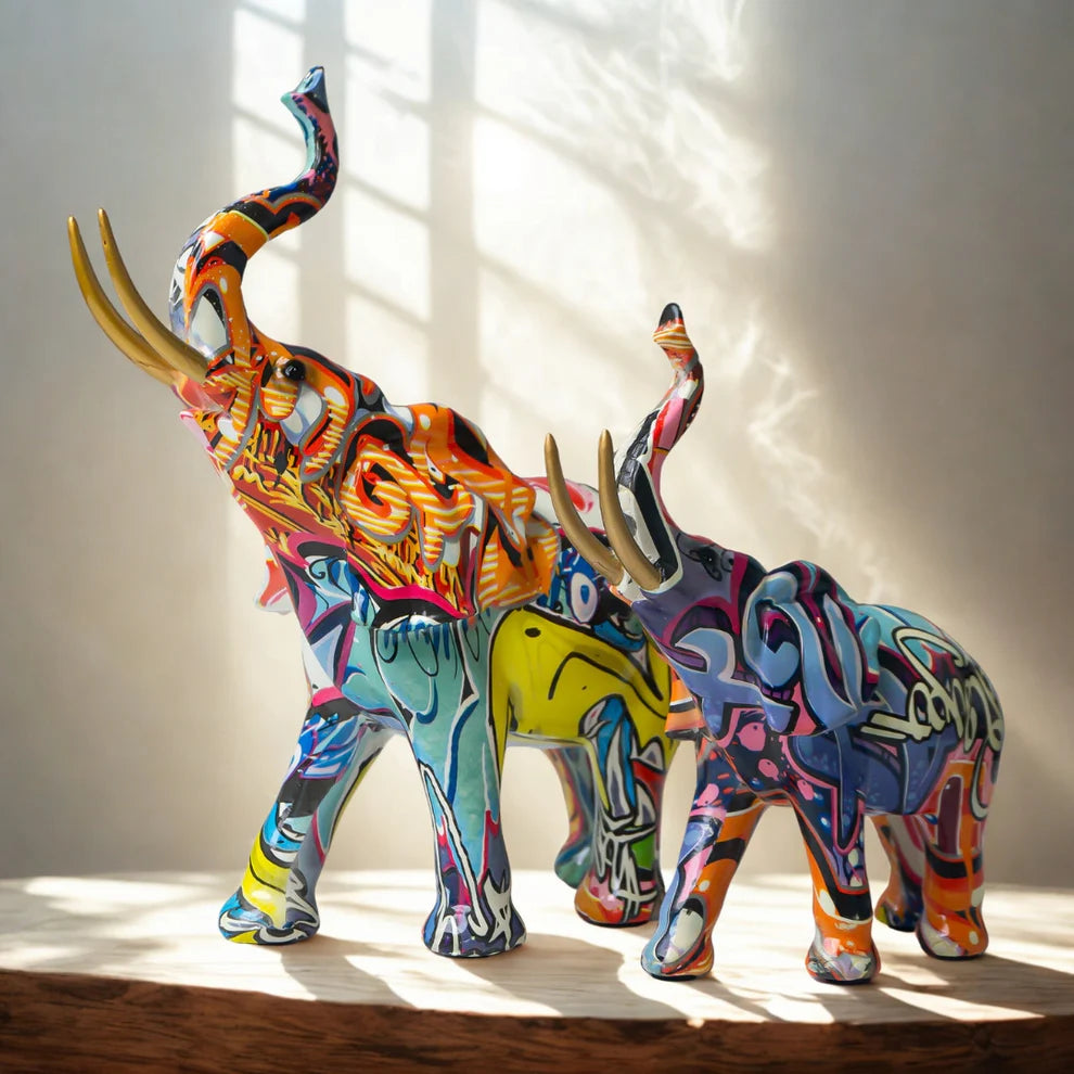 Majestic Elephant Candle & Décor Gift Set