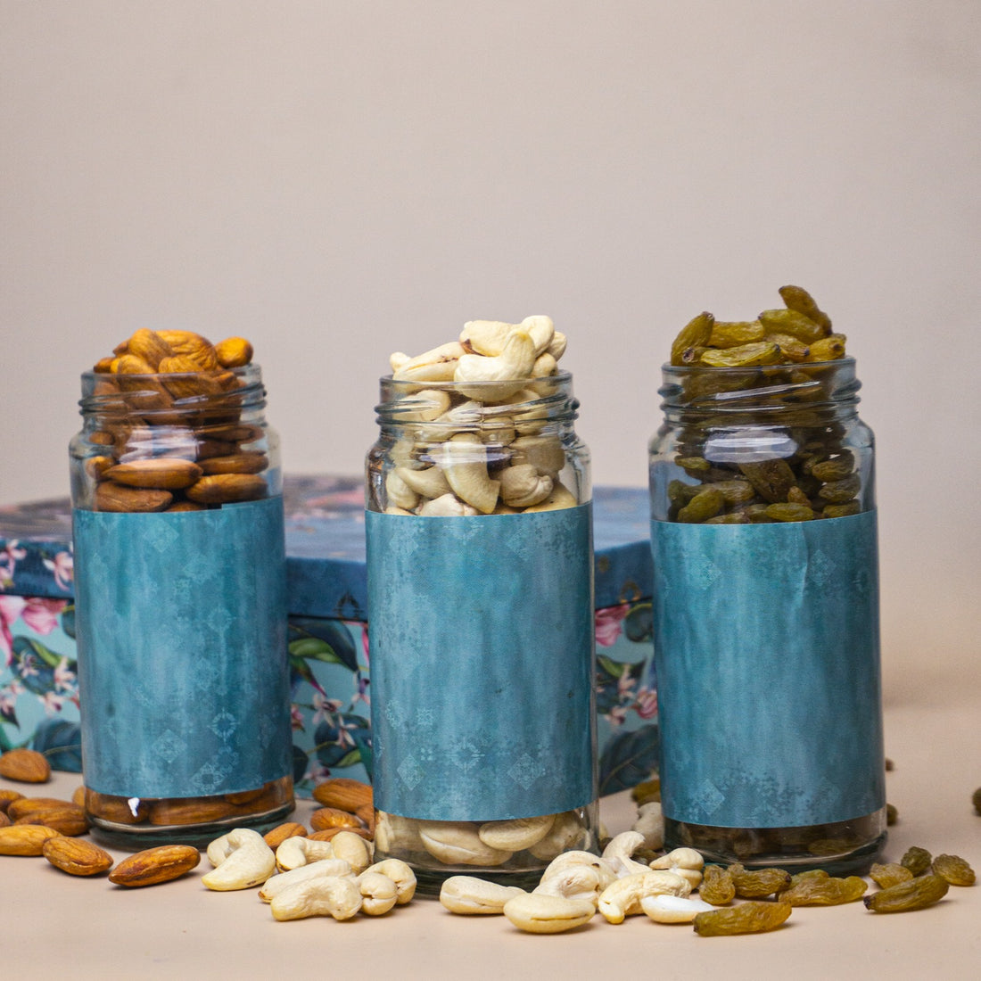 Botanic Bloom – Premium Dry Fruit Gift Box