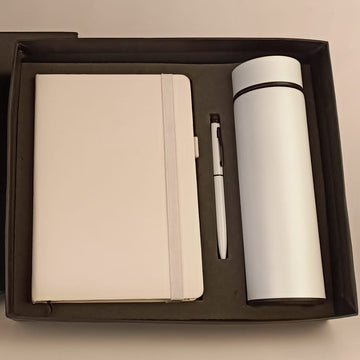 Elite White Corporate Gift Set