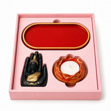 Zen Harmony Buddha Décor Gift Set