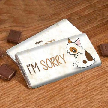 I Am Sorry Choco Bar