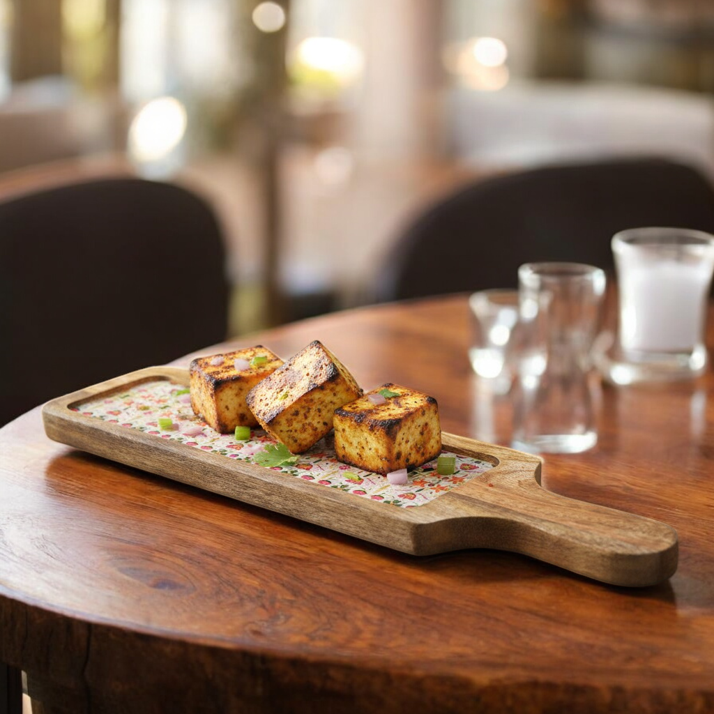 Rustic Royale Wooden Platter Set
