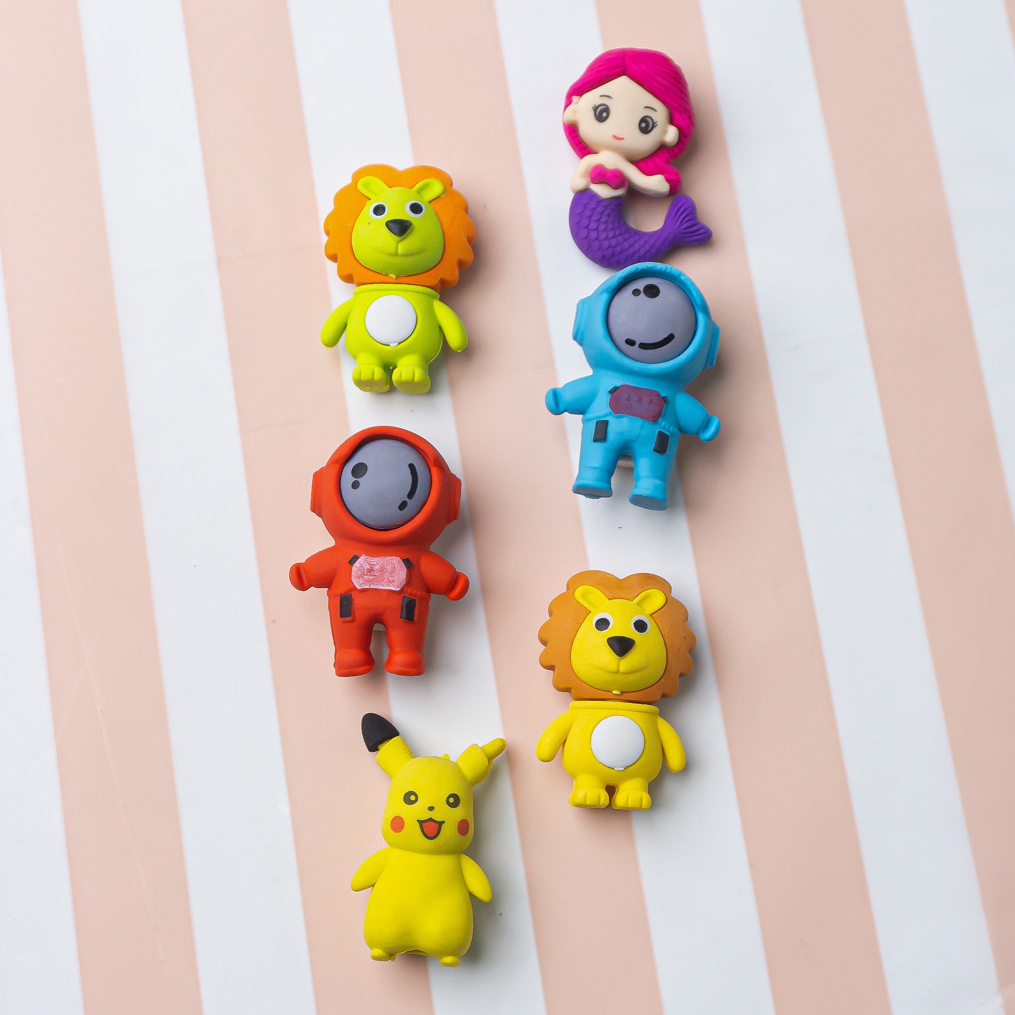 One Fun Eraser Fun Cartoon Erasers