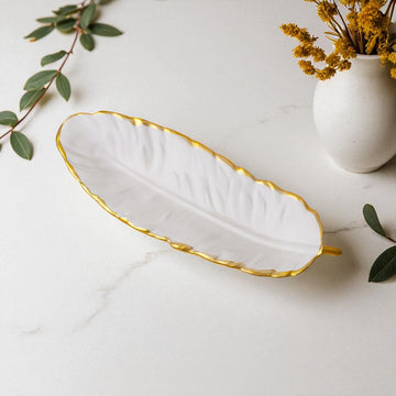 Golden Leaf Jewellery Tray