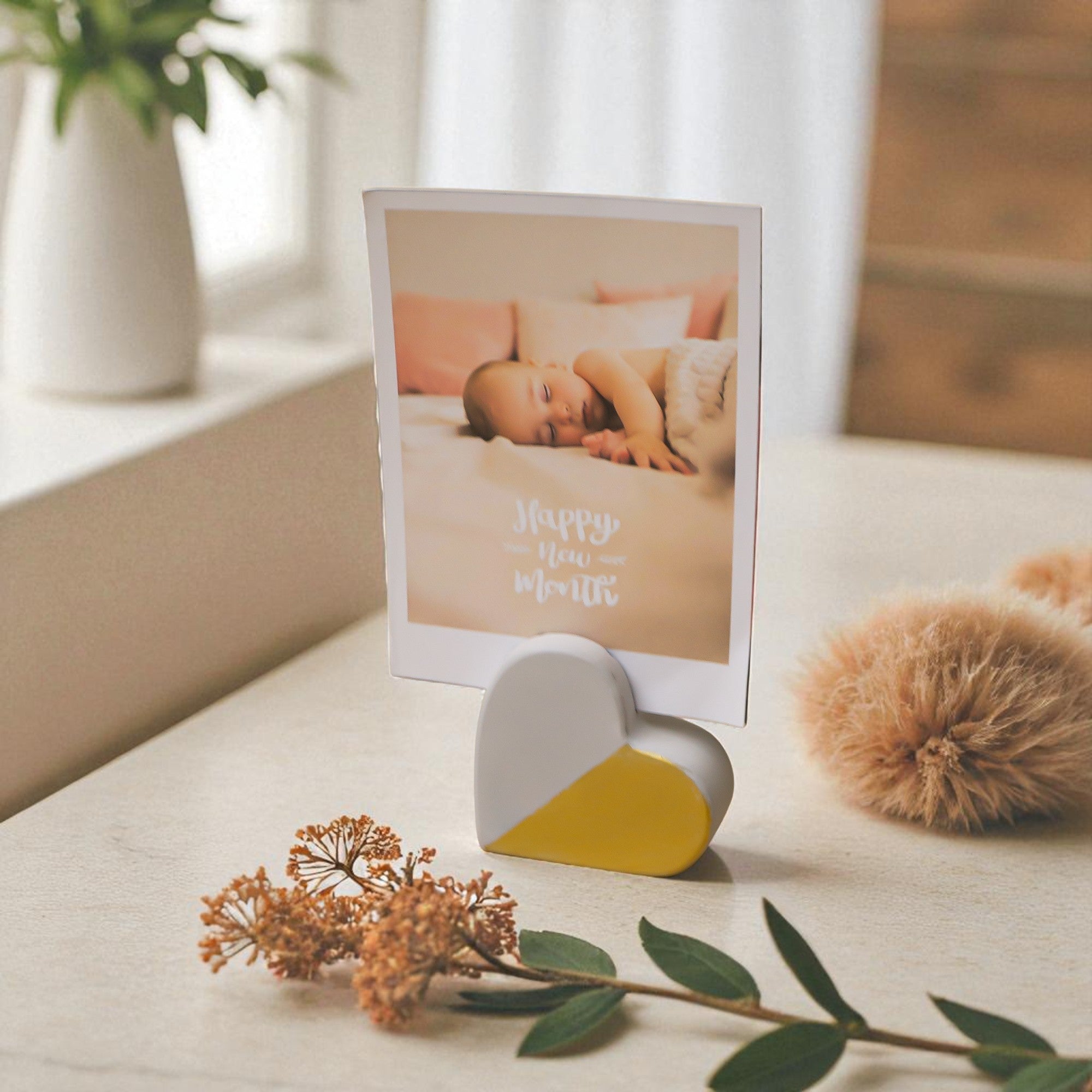 Heartfelt Memories Ceramic Photo Holder