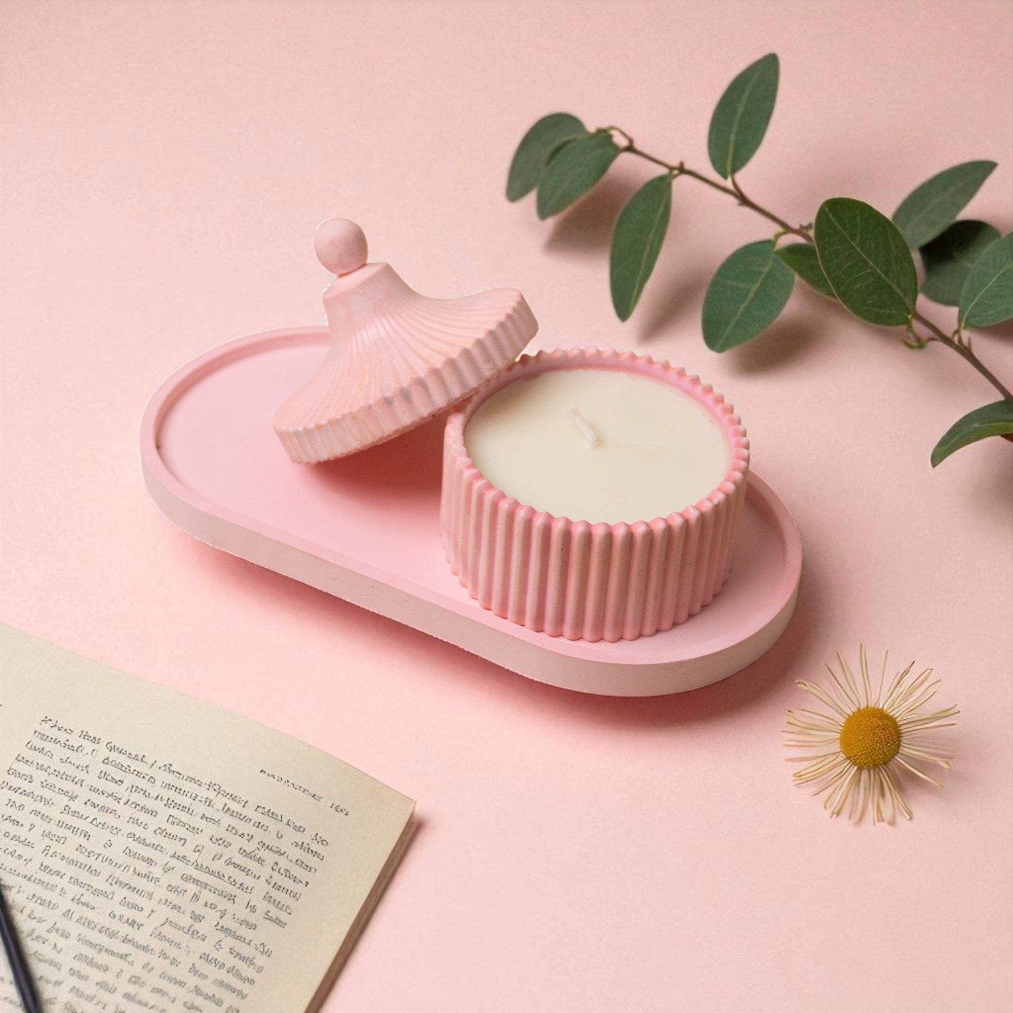 Blush Harmony Candle Set (Set of 2)